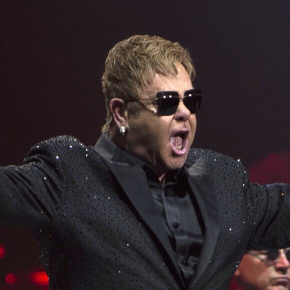 Elton John en concert au The Budweiser Gardens à Londres, le 29 septembre 2016