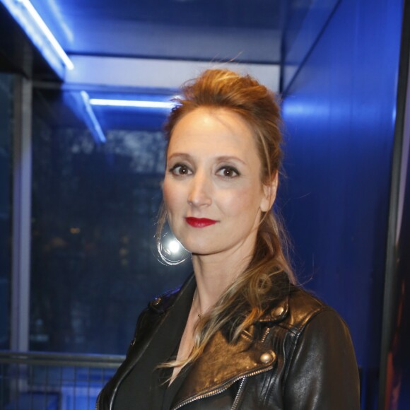 Audrey Lamy (enceinte) - People à l'avant-première du film "Tout pour être heureux" à l'UGC Bercy à Paris. Le 4 avril 2016