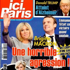 Magazine Ici Paris en kiosques le 26 avril 2017.