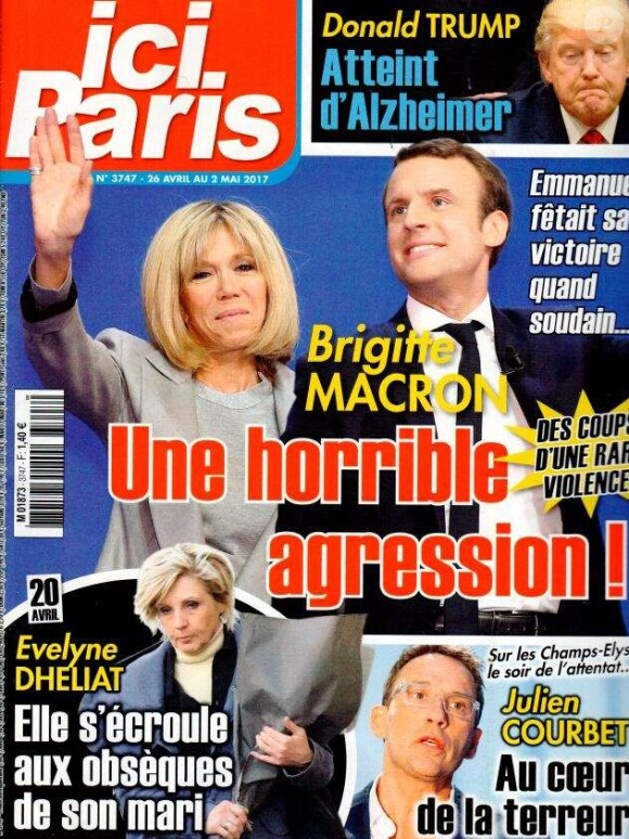 Magazine Ici Paris en kiosques le 26 avril 2017.