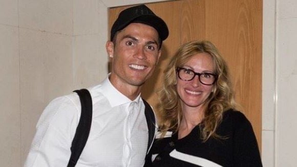 Julia Roberts impressionnée par sa rencontre avec Cristiano Ronaldo !