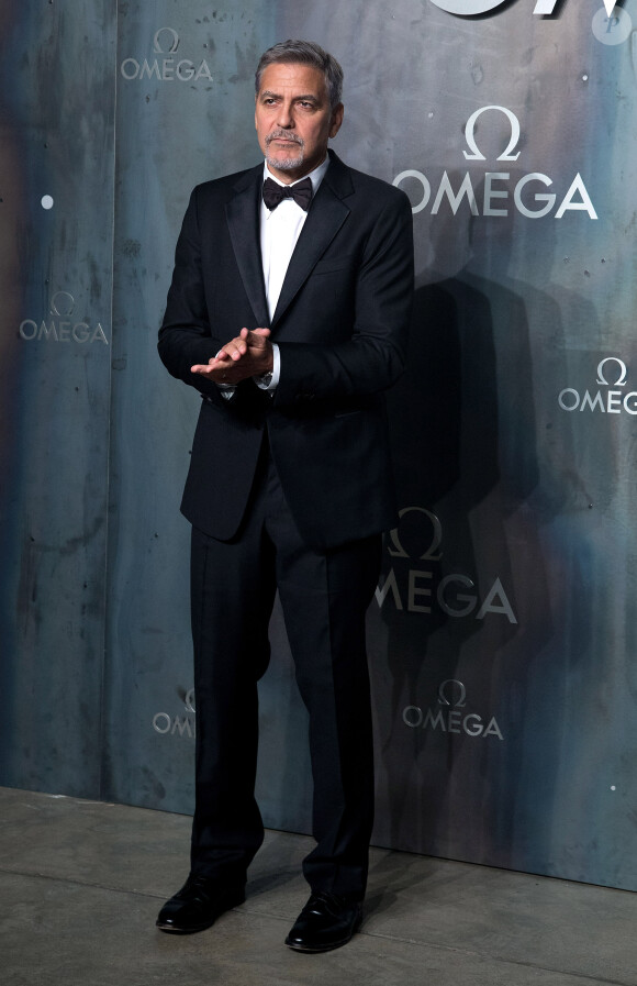 George Clooney assiste à la soirée Omega "Lost in Space" pour fêter les 60 ans de la montre Speedmaster à la Tate Modern. Londres, le 26 avril 2017
