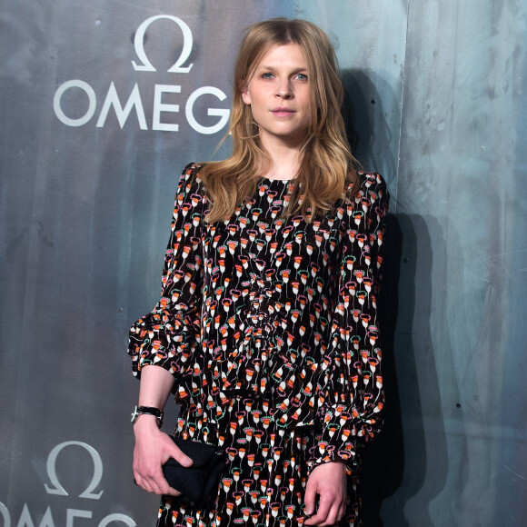 Clémence Poésy assiste à la soirée Omega "Lost in Space" pour fêter les 60 ans de la montre Speedmaster à la Tate Modern. Londres, le 26 avril 2017.