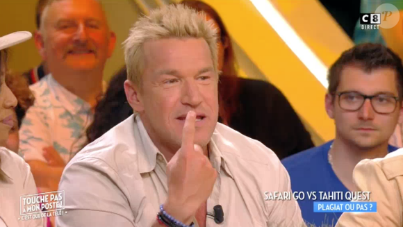 Benjamin Castaldi et Vincent Cerutti s'explquent dans "Touche pas à mon poste", le 26 avril 2017.