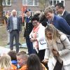 Le roi Willem-Alexander et la reine Maxima des Pays-Bas lors des King Games 2017 à Veghel le 21 avril 2017.  King Willem-Alexander and Queen Maxima at elementary school De Fivemaster during the annual Royal Games in Veghel on april 21, 201721/04/2017 - Veghel