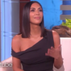 Kim Kardashian dans l'émission "The Ellen DeGeneres Show", épisode diffusé le 27 avril 2017 aux Etats-Unis. Très émue, la star de télé-réalité est revenue sur le terrifiant braquage dont elle a été victime le 3 octobre dernier à Paris.