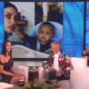 Kim Kardashian parle de ses enfants sur le plateau de l'émission "The Ellen DeGeneres Show", diffusée le 27 avril 2017.