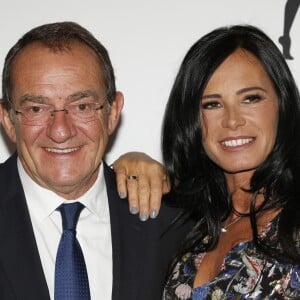Jean-Pierre Pernaut et sa femme Nathalie Marquay - Gala de charité au profit de l'association "Les Bonnes fées" à l'hôtel d'Evreux, Place Vendôme à Paris, le 20 mars 2017.