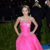 Lily-Rose Depp à la soirée Metropolitan Museum of Art Costume Institute Benefit Gala 2017, le 1er mai 2017 à New York
