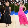 Paris Jackson et Lily-Rose Depp au Metropolitan Museum of Art Costume Institute Benefit Gala 2017, à New York, le 1er mai 2017 (photomontage)