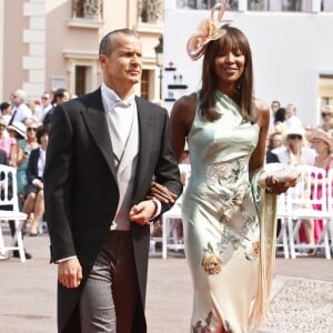 Naomi Campbell et Vladislav Doronin à Monaco, le 2 juillet 2011.