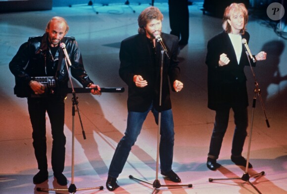 Les Bee Gees au Téléthon en 1987.