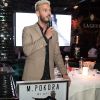 Exclusif - Matt Pokora (M. Pokora) reçoit son disque de diamant (500.000 albums) au restaurant la "Gioia" à Paris, le 10 mai 2017. © Rachid Bellack/Bestimage  No Web No Blog - Belgique et Suisse10/05/2017 - Paris