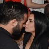 Exclusif - Milla Jasmine et Nikola Lozina (candidats "Les Anges") à la discothèque "La Parisienne" à Paris, le 10 mai 2017. © Rachid Bellack/Bestimage