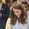 Catherine Kate Middleton, la duchesse de Cambridge en visite au Luxembourg, le 11 mai 2017. Elle a visité le musée du Modem Art, la place Clairefontaine, a rencontré le Grand Duc et la Grande Duchesse au palais pour la commémoration du traité de Londres de 1867 et visité l'exposition ''Luxembourg 1867'' au musée Drai Eechelen.  Britain's Catherine, Duchess of Cambridge visits the Grand Duchy of Luxembourg. During the busy day visit the duchess will see the Museum of Modern Art, visit Place Claierfontaine, meet the Drand Duke and Duchess at the Grand Ducal Palace, attend the official commemoration of the 1867 Treaty of London and tour the exhibition 'Luxembourg 1867 - Open City' at the Drai Eechelen Museum.11/05/2017 - 