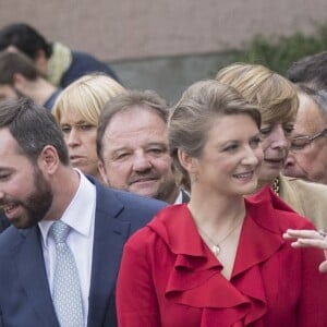 Catherine (Kate) Middleton, duchesse de Cambridge, la comtesse Stéphanie de Lannoy, grande-duchesse héritière de Luxembourg et le prince Guillaume, grand-duc héritier de Luxembourg - Catherine Kate Middleton, la duchesse de Cambridge en visite au Luxembourg, le 11 mai 2017 lors de la célébration du 150e anniversaire de la signature du Traité de Londres.  Catherine during the celebration of the 150th anniversary of the Treaty of London, signed on 11th May 1867 in Luxembourg; on May 11, 201711/05/2017 - 