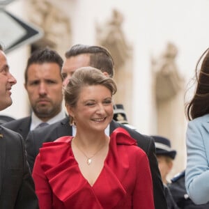 Catherine (Kate) Middleton, duchesse de Cambridge et la comtesse Stéphanie de Lannoy, grande-duchesse héritière de Luxembourg - Catherine Kate Middleton, la duchesse de Cambridge en visite au Luxembourg, le 11 mai 2017 lors de la célébration du 150e anniversaire de la signature du Traité de Londres.  Catherine during the celebration of the 150th anniversary of the Treaty of London, signed on 11th May 1867 in Luxembourg; on May 11, 201711/05/2017 - 