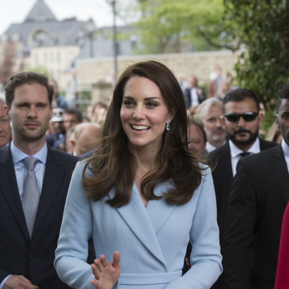 Catherine (Kate) Middleton, duchesse de Cambridge - Catherine Kate Middleton, la duchesse de Cambridge en visite au Luxembourg, le 11 mai 2017 lors de la célébration du 150e anniversaire de la signature du Traité de Londres.  Catherine during the celebration of the 150th anniversary of the Treaty of London, signed on 11th May 1867 in Luxembourg; on May 11, 201711/05/2017 - Luxembourg