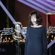 Cérémonie d'hommage à Isabelle Adjani (robe Dior) lors du 16ème Festival International du Film de Marrakech. Le 9 décembre 2016.