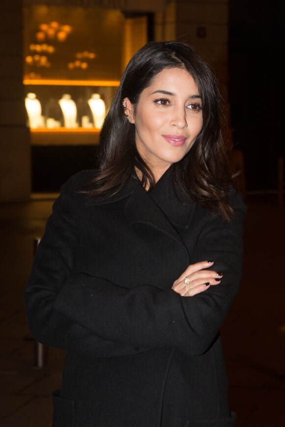 Leïla Bekhti - Arrivées à la soirée des Révélations César 2017 dans les Salons Chaumet à Paris le 16 janvier 2017.