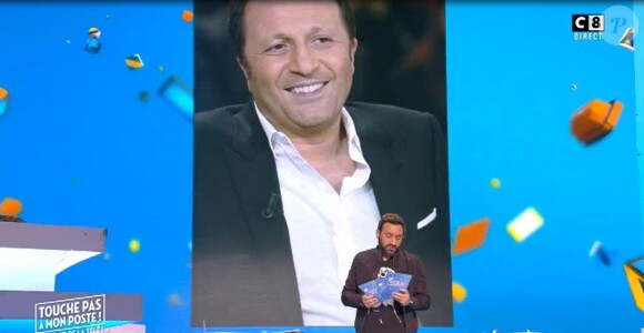Cyril Hanouna sur le plateau de Touche pas à mon poste, le 16 mai 2017 sur C8.