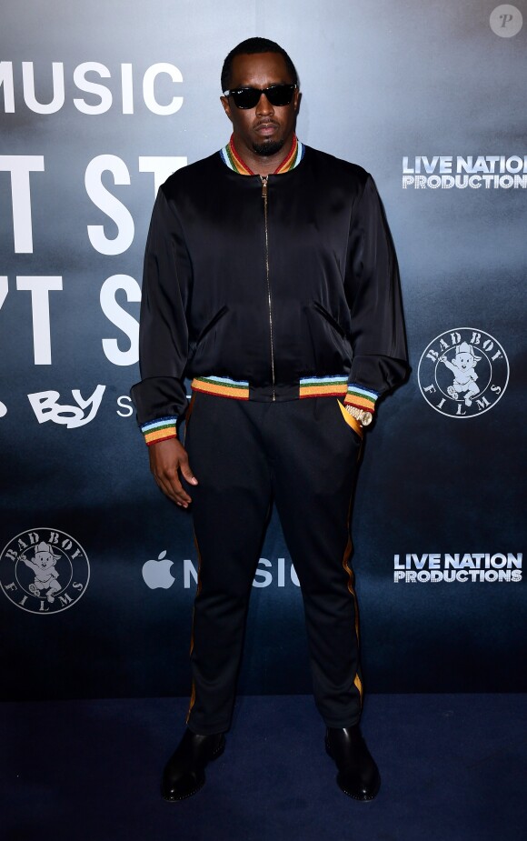 Diddy (Sean Combs) assiste à la projection de 'Can't Stop, Won't Stop: A Bad Boy Story' au cinéma Curzon Mayfair. Londres, le 17 mai 2017.