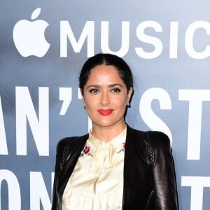 Salma Hayek assiste à la projection de 'Can't Stop, Won't Stop: A Bad Boy Story' au cinéma Curzon Mayfair. Londres, le 17 mai 2017.