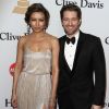 Matthew Morrison et sa femme Renee Puente - Soirée de Gala Clive Davis Pre-Grammy à l'hôtel Hilton de Beverly Hills le 14 février 2016.