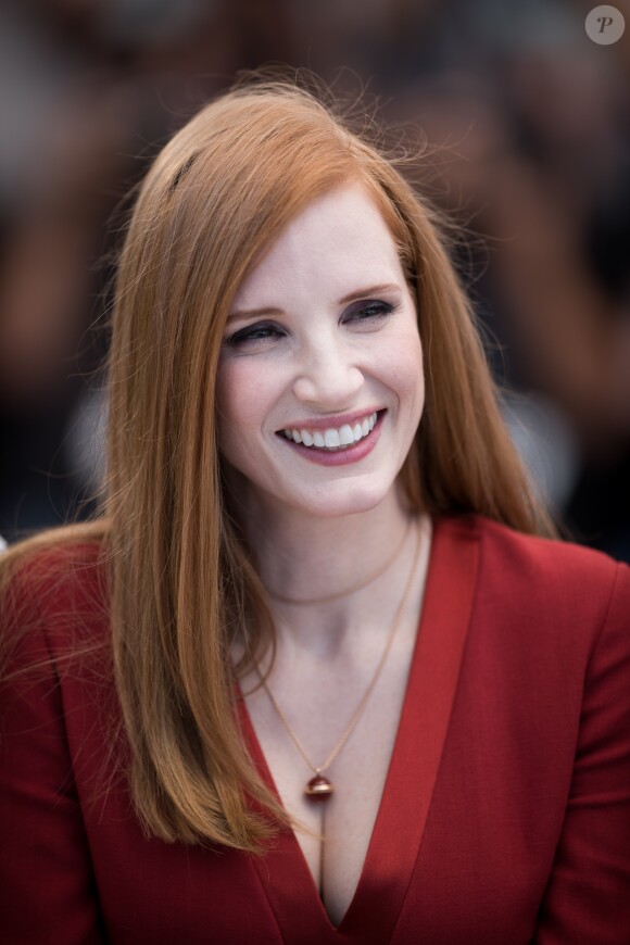 Jessica Chastain - Photocall du Jury du 70ème festival de Cannes le 17 mai 2017 © Cyril Moreau / Bestimage