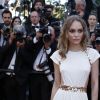 Lily-Rose Depp - Projection du film "Les Fantômes d'Ismael" et cérémonie d'ouverture du 70e Festival de Cannes au Palais des Festivals. Cannes le 17 mai 2017.