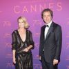 Robin Wright et Paolo Sorrentino - Arrivées au dîner de la cérémonie d'ouverture du 70e Festival International du Film de Cannes. Le 17 mai 2017 © Borde-Jacovides-Moreau/Bestimage