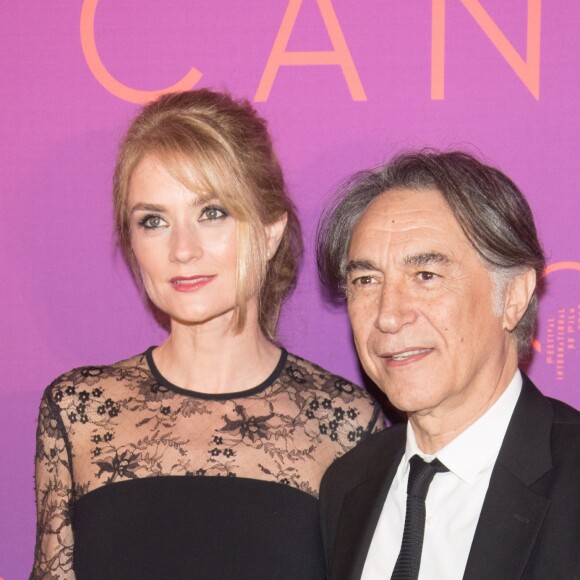 Richard Berry et sa femme Pascale Louange - Arrivées au dîner de la cérémonie d'ouverture du 70e Festival International du Film de Cannes. Le 17 mai 2017 © Borde-Jacovides-Moreau/Bestimage