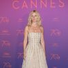 Sandrine Kiberlain - Arrivées au dîner de la cérémonie d'ouverture du 70e Festival International du Film de Cannes. Le 17 mai 2017 © Borde-Jacovides-Moreau/Bestimage