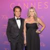 Giulio Base et sa femme Tiziana Rocca - Arrivées au dîner de la cérémonie d'ouverture du 70e Festival International du Film de Cannes. Le 17 mai 2017 © Borde-Jacovides-Moreau/Bestimage