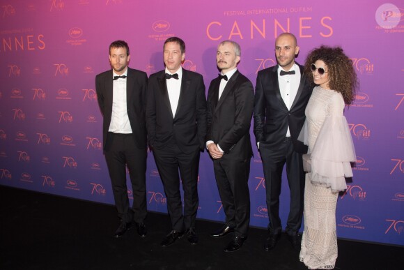 Joachim Diab, Reda Kateb, Karel Och, Mohamed Diab - Arrivées au dîner de la cérémonie d'ouverture du 70ème Festival International du Film de Cannes. Le 17 mai 2017 © Borde-Jacovides-Moreau/Bestimage