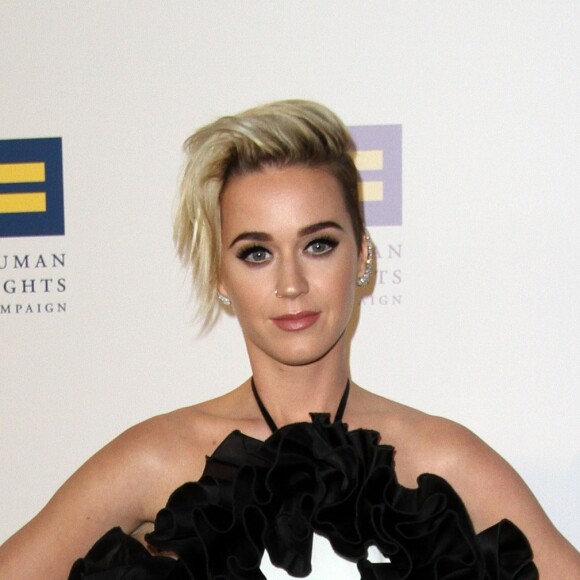 Katy Perry à la soirée Human Rights Campaign au JW Marriott à Los Angeles, le 18 mars 2017 © AdMedia via Zuma/Bestimage