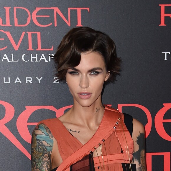 Ruby Rose à la première de 'Resident Evil: The Final Chapter' à Los Angeles, le 23 janvier 2017