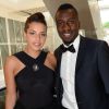 Exclusif - Blaise Matuidi et sa femme Isabelle Malice - Dîner de gala au profit de la Fondation PSG au Parc des Princes à Paris le 16 mai 2017.