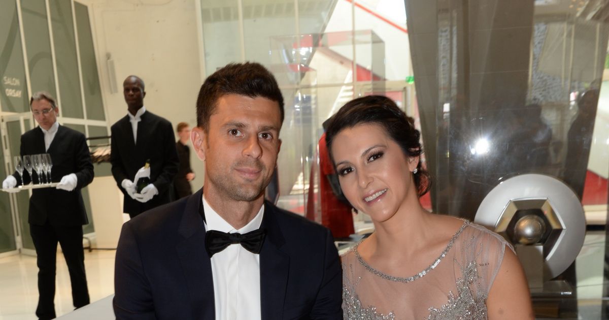Exclusif Thiago Motta et sa femme Francisca Dîner de gala au profit