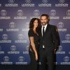 Exclusif  - Robert Pirès et sa femme Jessica Lemarie - Dîner de gala au profit de la Fondation PSG au Parc des Princes à Paris le 16 mai 2017.