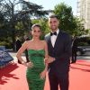 Exclusif - Javier Pastore et sa compagne Chiara Picone - Dîner de gala au profit de la Fondation PSG au Parc des Princes à Paris le 16 mai 2017.