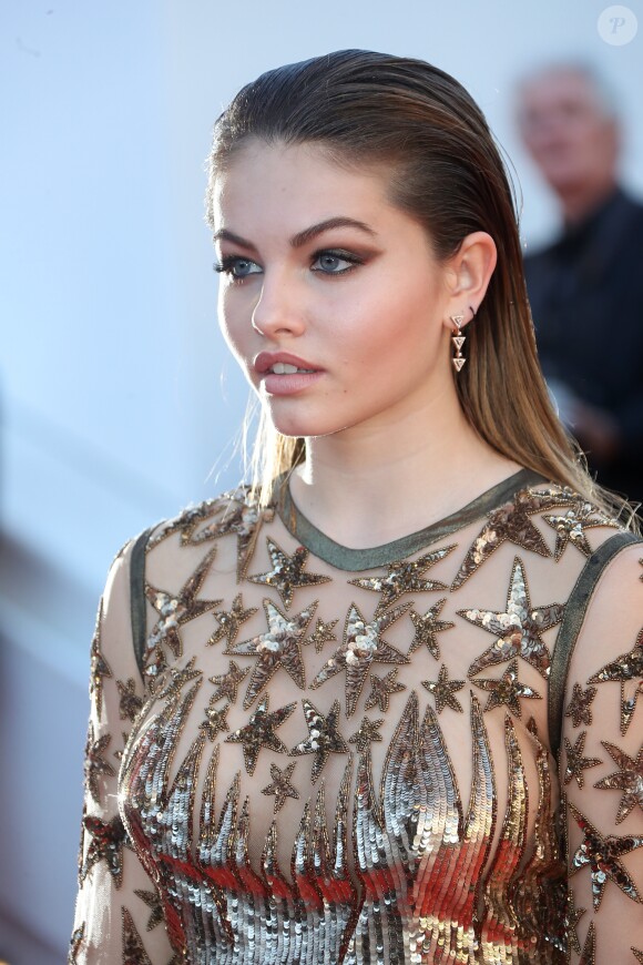 Thylane Blondeau (robe Elie Saab) - Montée des marches du film "Okja"lors du 70e Festival International du Film de Cannes. Le 19 mai 2017. © Borde-Jacovides-Moreau/Bestimage