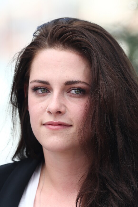 Kristen Stewart lors du photocall du film Sur la route au festival de Cannes 2012