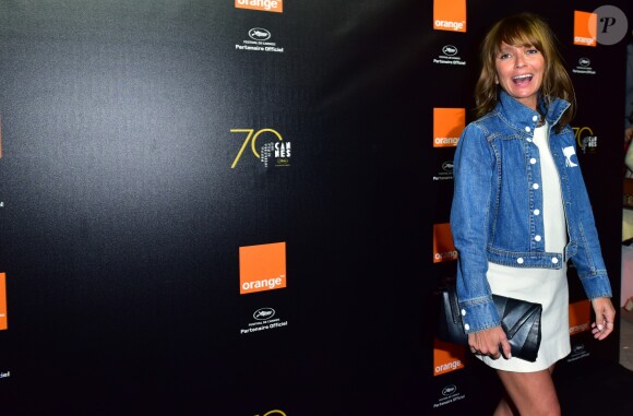 Axelle Laffont - Soirée Orange sur la plage du Majestic lors du 70ème Festival International du Film de Cannes, France, le 20 mai 2017. © Giancarlo Gorassini/Bestimage
