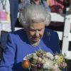 La reine Elizabeth II lors de l'inauguration du Chelsea Flower Show le 22 mai 2017 au Royal Hospital Chelsea, à Londres.