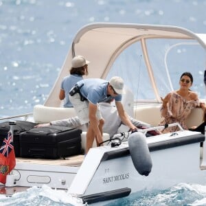 Kendall Jenner quitte l'hôtel du Cap-Eden-Roc à Cannes le 22 mai 2017.