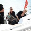 Exclusif - Kate Moss à Cannes, le 22 mai 2017.