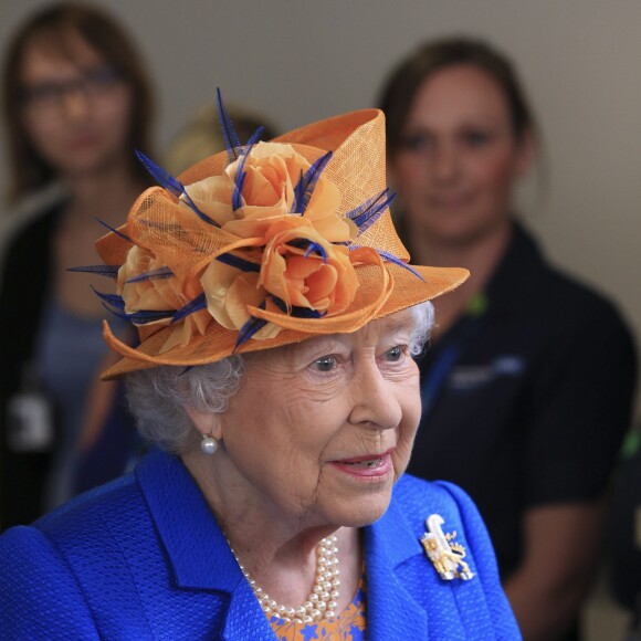 La reine Elizabeth II s'est déplacée jeudi 25 mai 2017 au chevet de survivants de l'attentat perpétré à la Manchester Arena trois jours plus tôt, à l'hôpital royal pour enfants de Manchester. Elle a également exprimé sa gratitude envers les personnels médicaux.
