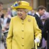 La reine Elizabeth II et le prince Philip ont observé une minute de silence suite à l'attentat de Manchester lors de la garden party donnée dans les jardins de Buckingham Palace à Londres, le 23 mai 2017.