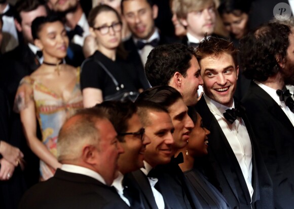 Buddy Duress, Robert Pattinson - Montée des marches du film "Good Time" lors du 70ème Festival International du Film de Cannes. Le 25 mai 2017. © Borde-Jacovides-Moreau/Bestimage